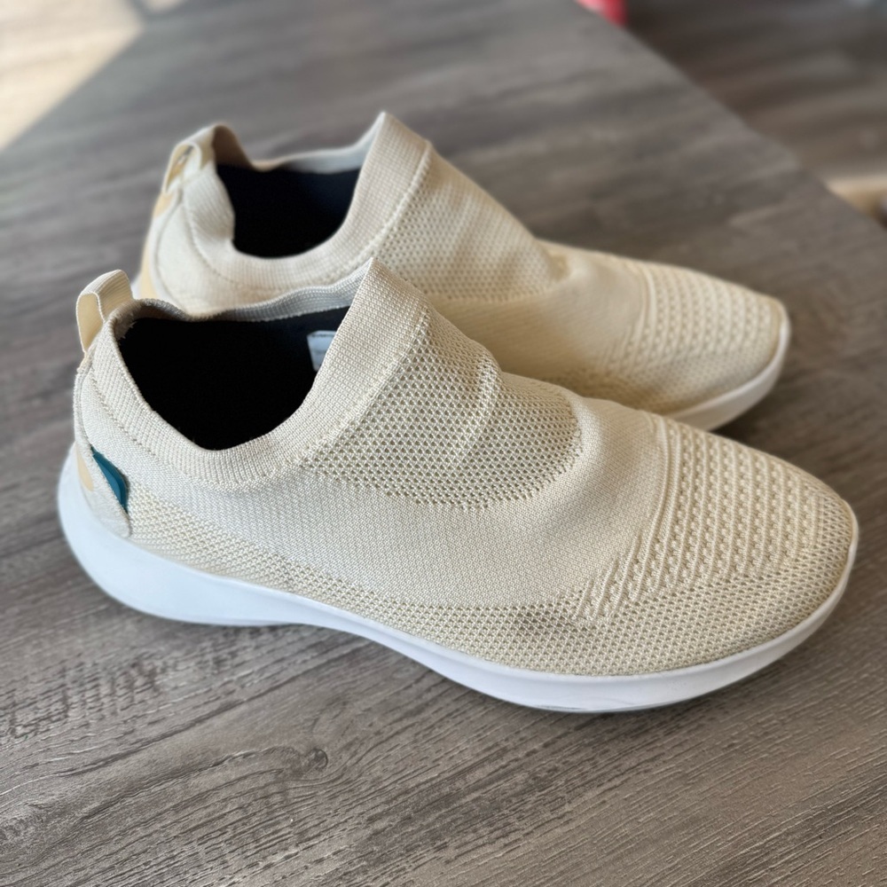 Vessi Everyday Move 2.0 Cream Slip-On Sneakers